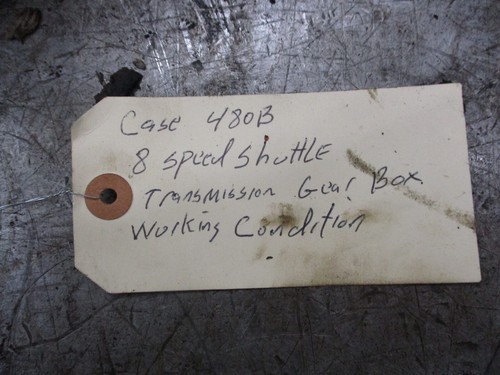 Case 480B Backhoe 8 Speed Shuttle Transmission Gear Box 580B Tractor - Picture 2 of 19