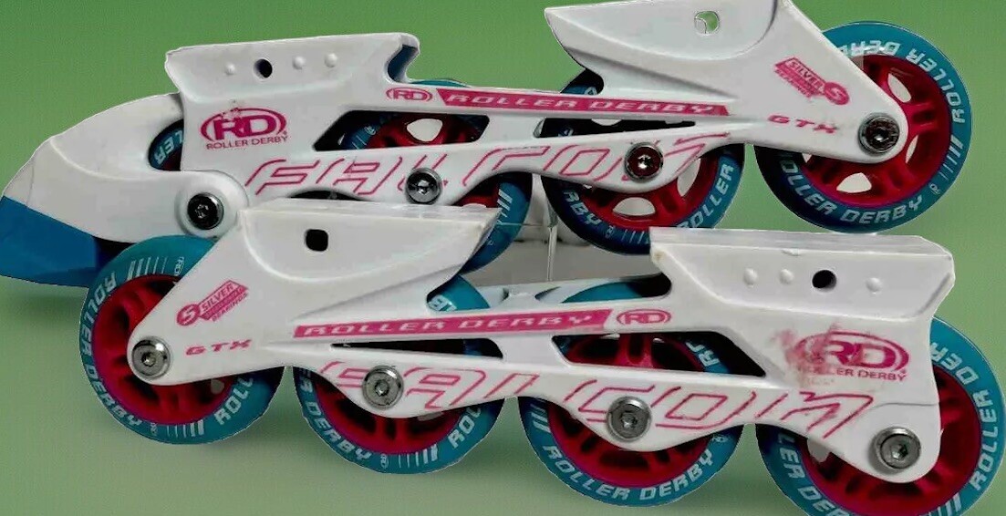 Replacement Wheels White Aqua Pink