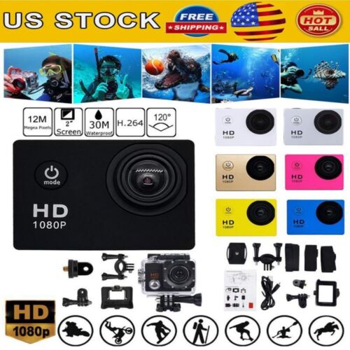 Action Camera 4K Ultra HD 1080P Sports Cam DV Video Recorder - Picture 3 of 23