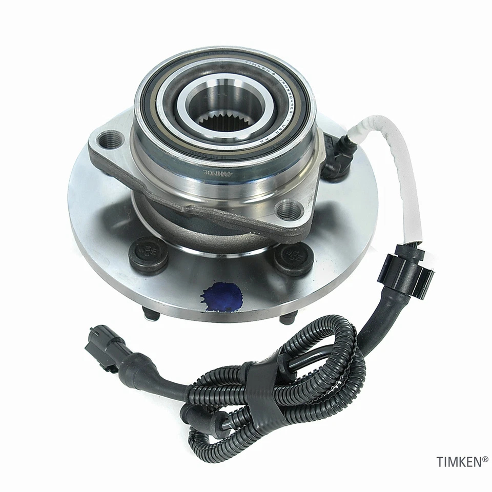 Conjunto de cojinete de rueda y buje delantero Timken para Ford Expedition 1997-1999 4x4 Foto 2 de 4