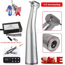 Dental 1:5 Increasing Contra Angle Handpiece Inner four Spray Fit KAVO NSK Siron