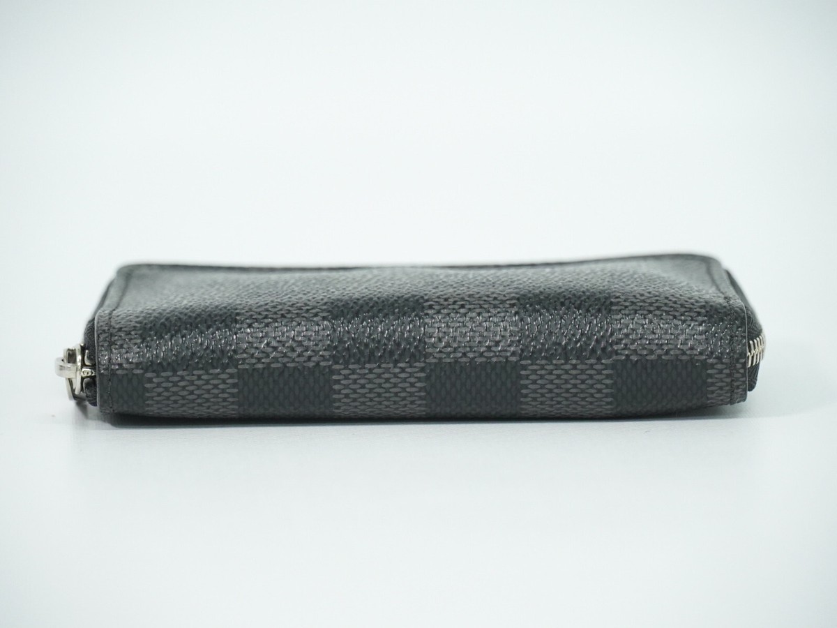 Louis Vuitton Zippy Coin Purse N63076 Damier Graphite Canvas