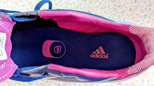 ADIDAS Adizero F30 F50 TRX FG Size UK 7 Mens Blue Synthetic Football Boots RARE - Picture 6 of 9