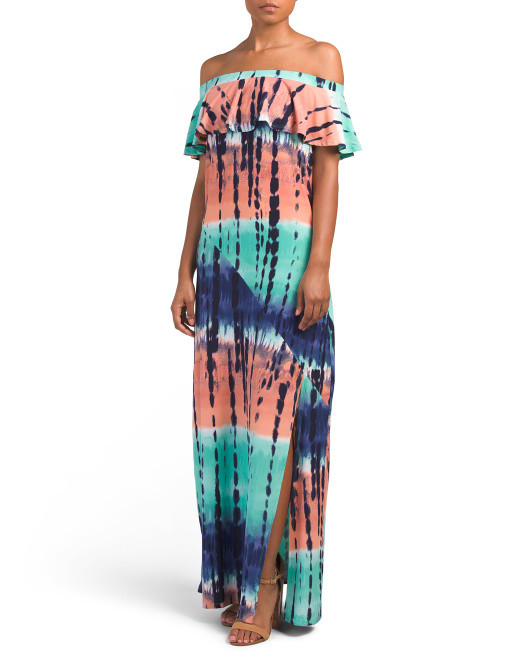 Heart tie dye maxi dress ハート マキシワンピース｜ワンピース