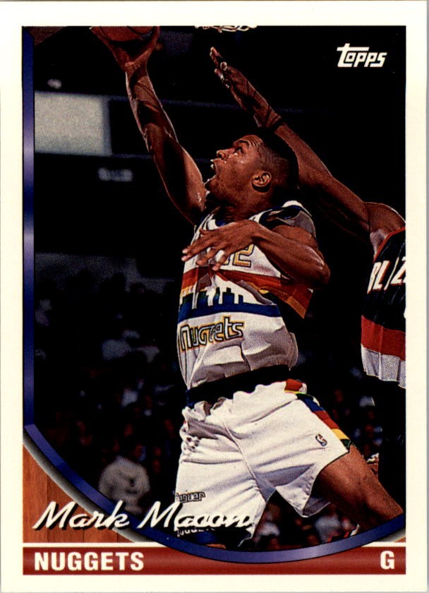 1993-94 Topps #173 Mark Macon - BSK
