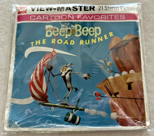 Viewmaster-Sealed/Unopened-Beep-Beep, The Road Runner-Gaf-Booklet-B-538-Booklet