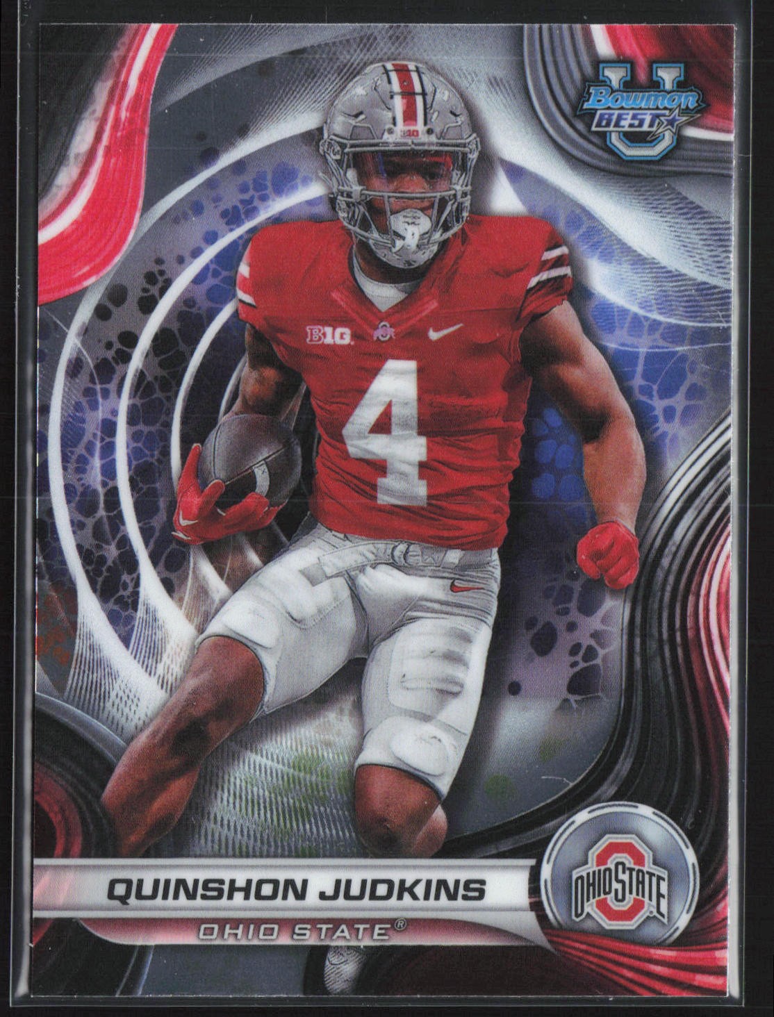 Quinshon Judkins 2024 Bowman University Best #74 Ohio State Buckeyes