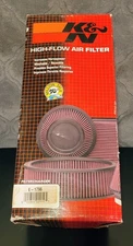 K&N E-1796 High Flow Replacement Air Filter Washable High Performance