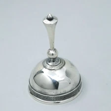 Tiffany & Co Sterling Silver 3 3/4" Dinner or Tea Bell 138.9g Aesthetic Movement