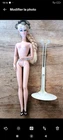 Barbie Silkstone Collection Vintage Anos 60 ? Nude with base - Identi