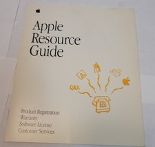 Apple Resource Guide : Product Registration , Warranty, Software License , etc
