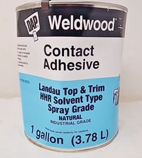 Dap Weldwood Contact Cement Adhesive - Landau Top HHR Solvent Spray 1 Gallon