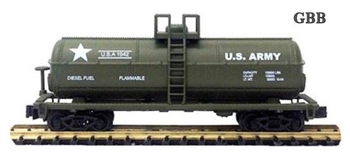 Coche Escala N "TANQUE QUÍMICO EJÉRCITO EE. UU." Nuevo Modelo Potencia 83759 | Zustand: New