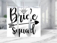 Team Bride/Groom Wedding party Custom Design Handmade 20 oz Tumblers