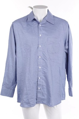 walbusch kariertes Hemd XL blau #1080