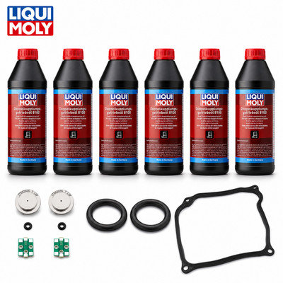2x Drucksensor DSG DQ380 DQ381 DQ500 K1 K2 + 6L Liqui Moly 8100 + Öl Dichtung