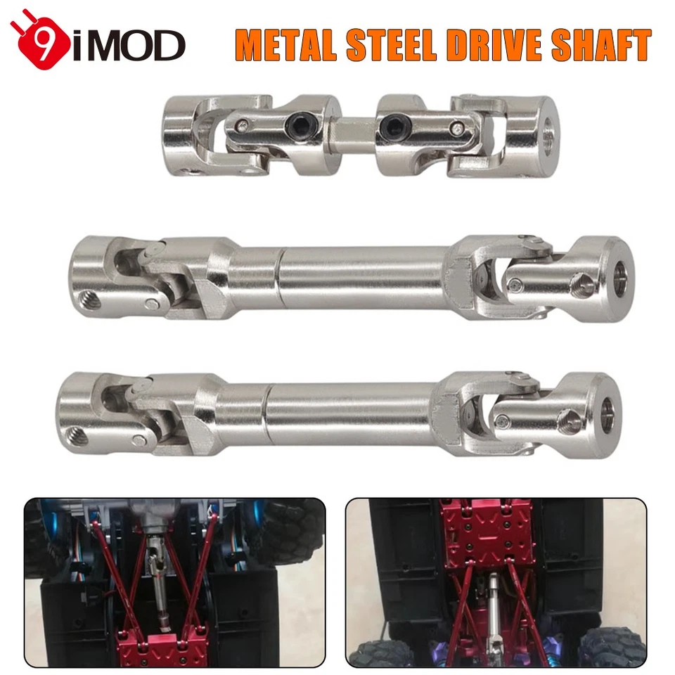 Metal Drive Shaft CVD Steel 6x12mm Hex Screws für  MN1/12 MN128 MN86 MN86S Cars - Bild 2 von 4