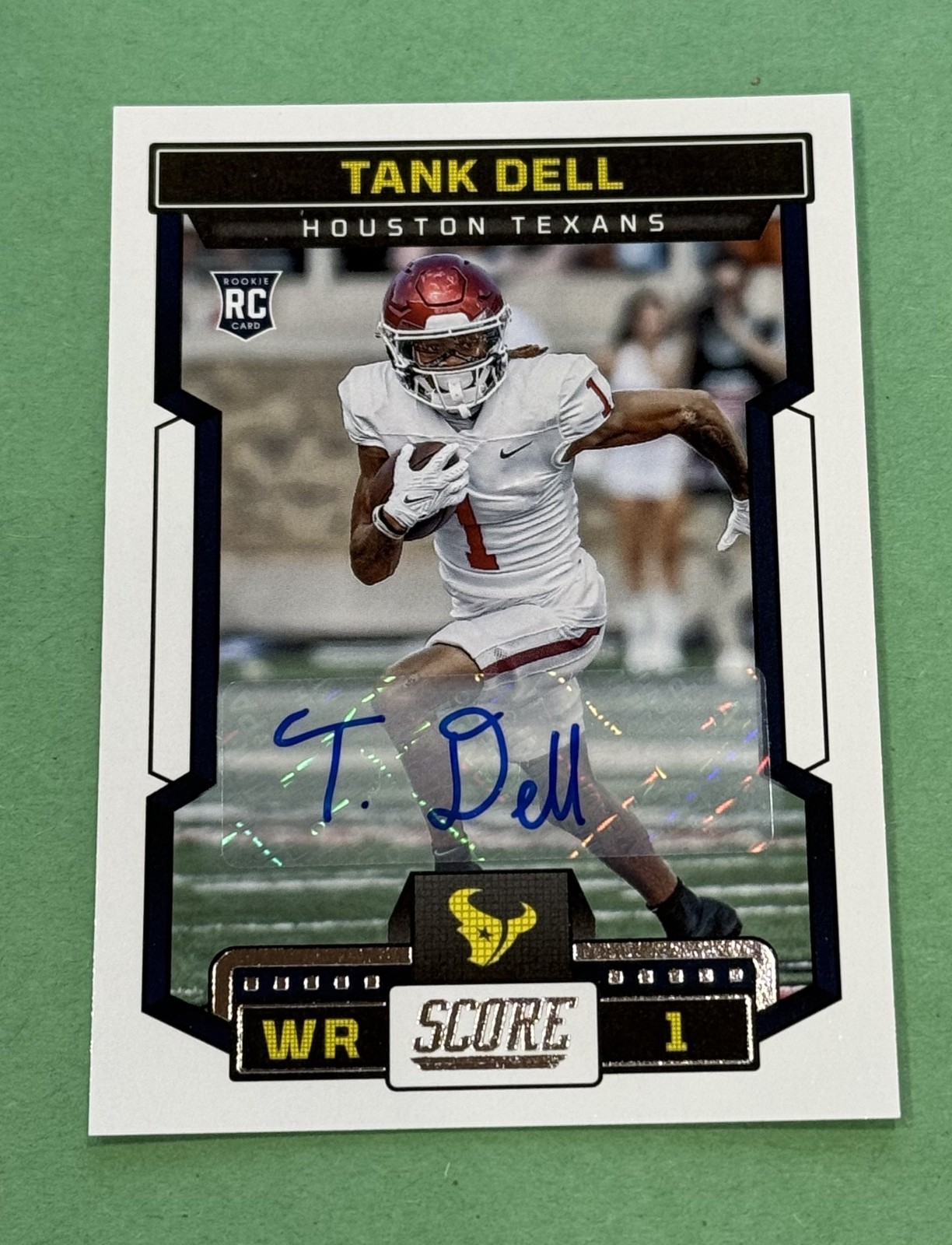 2023 Score #353 Tank Dell RC Rookie Auto Signatures
