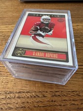 DeAndre Hopkins lot of 63 raw football cards. Excellent condition.
