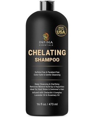 Chelating Hard Water Shampoo with Chelactik-3 & Rosemary Oil - Color Safe Metal