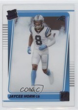 2021 Panini Clearly Donruss Rated Rookie Purple Jaycee Horn #93 n0c