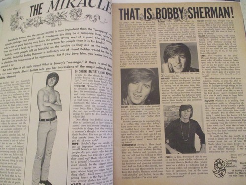 Dark Shadows, Bobby Sherman, Michael Parks - Fave Magazine 1970 - Imagen 2 de 5