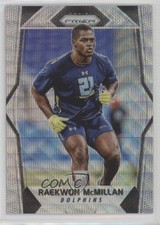 2017 Panini Prizm Rookies Blue Wave Prizm 26/149 Raekwon McMillan #296 7zf