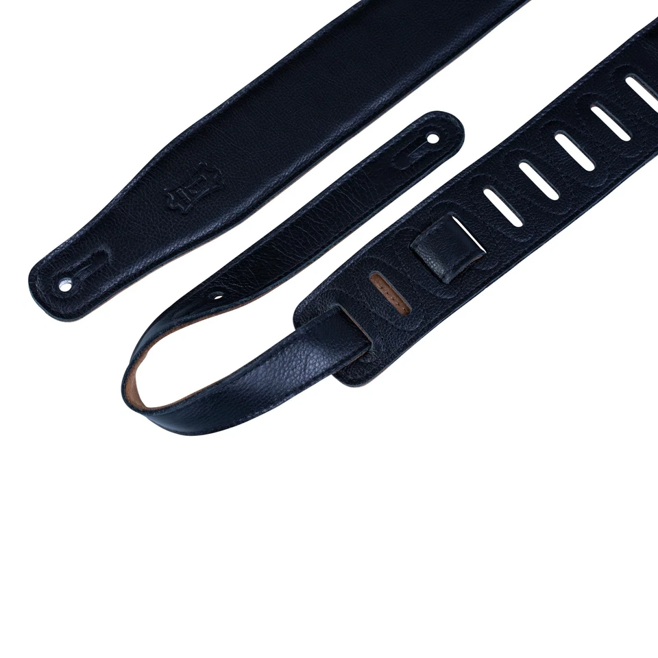 Correa de guitarra de cuero extra larga y acolchada Levy's Leathers 2.5 Foto 2 de 4