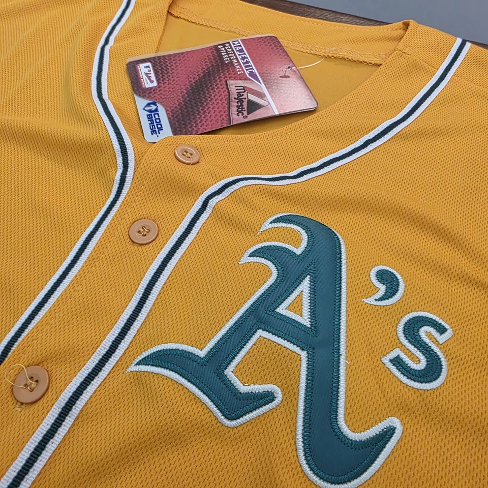 Majestic Oakland A’s Jersey Hombre Talla 50 Nuevo Con Etiquetas  Foto 2 de 4