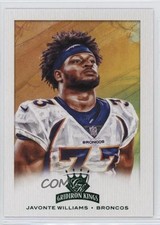 2021 Panini Chronicles Gridiron Kings Green Javonte Williams #GK-16 11pj
