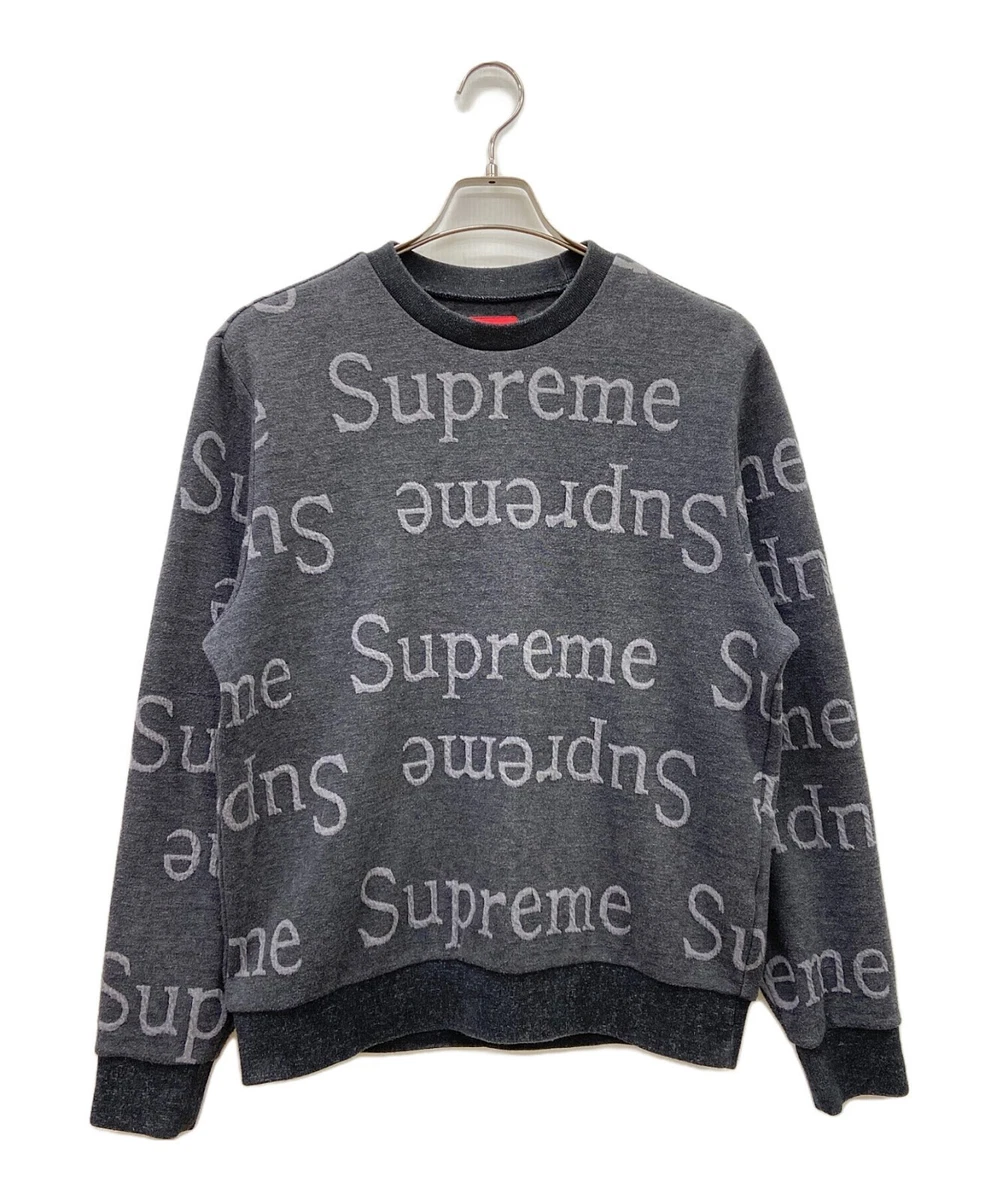 Supreme Gray Crewneck Sweaters for Men for sale | eBay