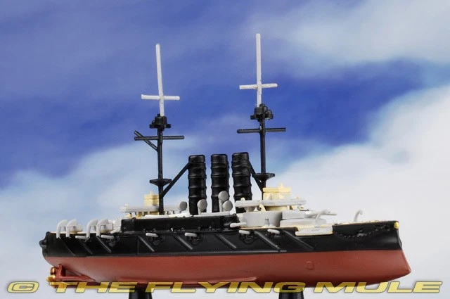 Acorazado Eaglemoss 1:1100 clase Shikishima IJN Shikishima SIN CARGADOR Foto 2 de 4