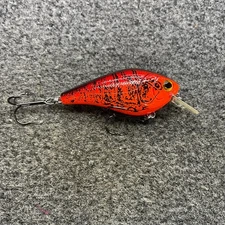 Luck E Strike RC2 Silent Squarebill Crankbait - Red Crawdad RCSBC1-13-1