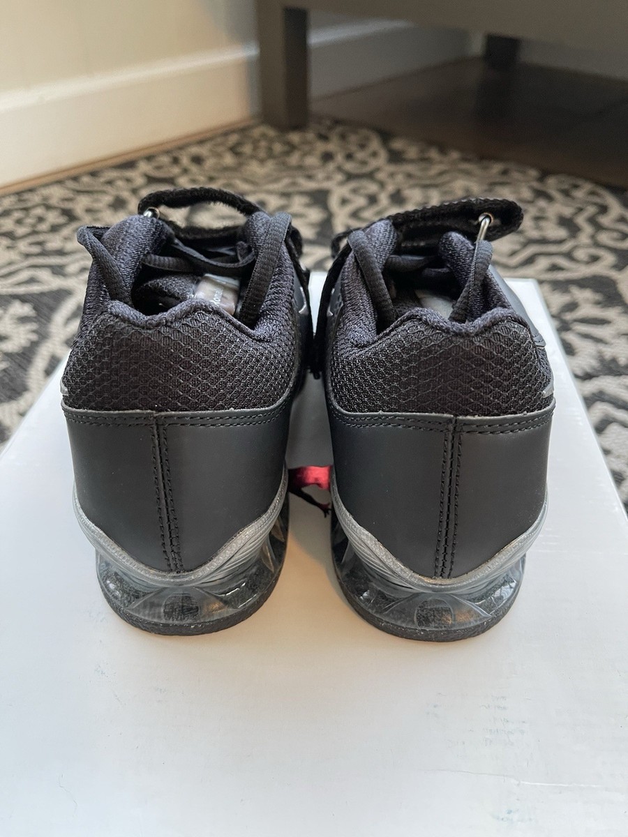 NWOB Nike Womens Romaleos 2 Black/Silver Weightlifting Shoes Size