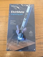 EtchMate Engraving Pen for Metal, Wood, Glass, Plastic  All Materials Fact NIB