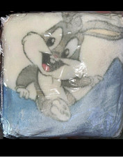 NEW Vintage 1999 Baby Looney Tunes Blanket 30x45 Original Packaging.