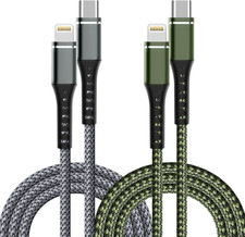 USB C to Lightning Cable, 2 Pack 3FT Mfi Certified Fast Charging