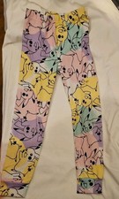 Girls Pokemon Polyester Pajama Sleep Pants Size 6