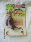 VINTAGE 1940S-1950S COMPLIMENTARY COCA-COLA ACTION FISHING LURE, LEXINGTON, KY.