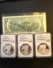 2026-P Proof $1 American Silver Eagle Congratulations Set NGC PF70UC Brown Label