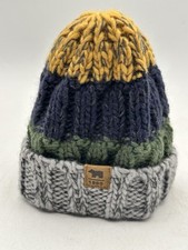 Carters 0-9 Months Fleece Lined Knit Hat 1865 Bear Logo