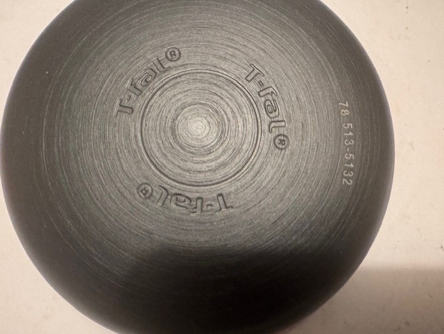 T-FAL ~ ULTIMATE HARD ANODIZED ALUM ONE EGG MINI 5" TITANIUM NON STICK  FRY  PAN