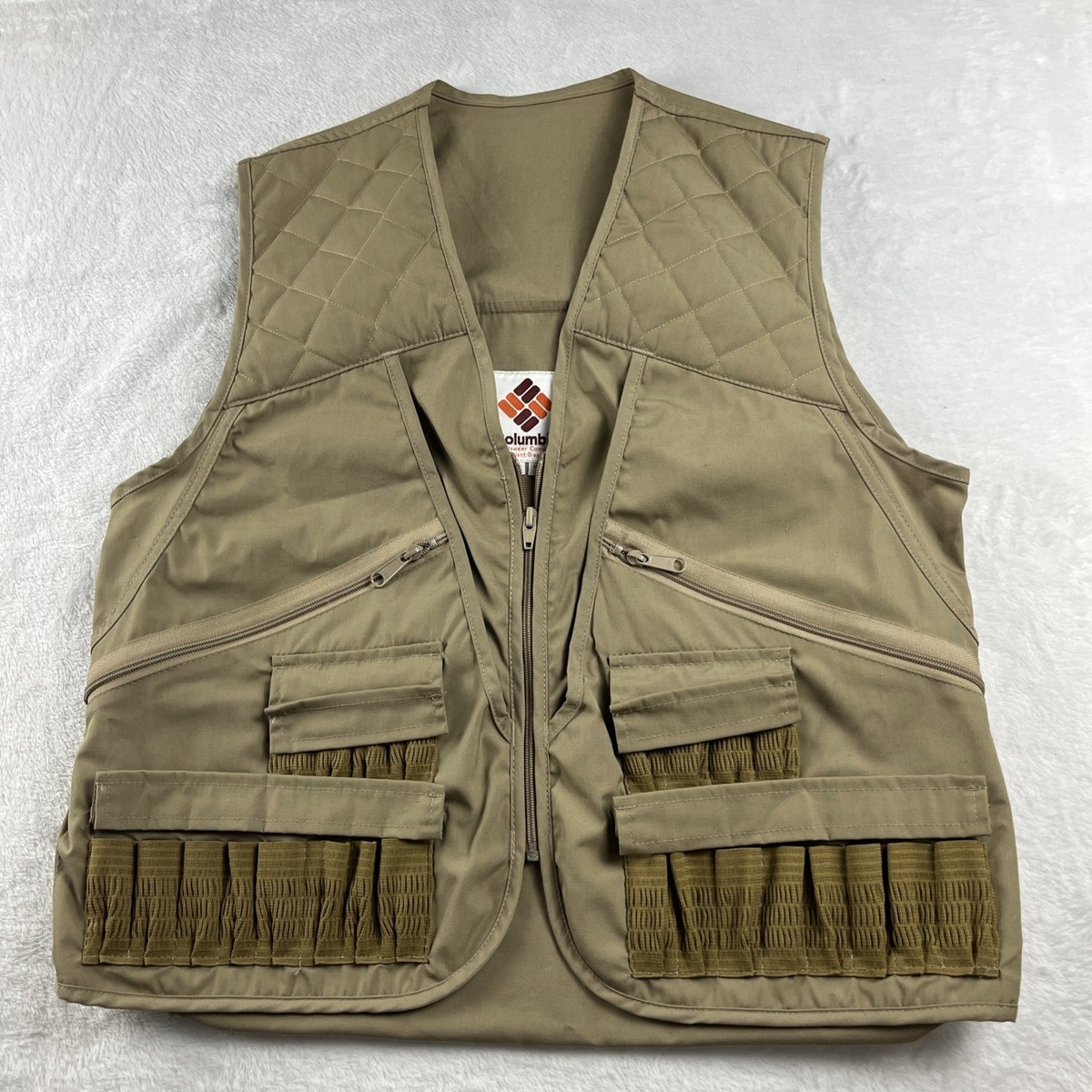 Columbia Sportswear Padded Hunting Shooting Vest Mens Sz Small