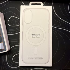Genuine Apple iPhone 17 Clear Case - MagSafe - Camera Control - OPEN BOX