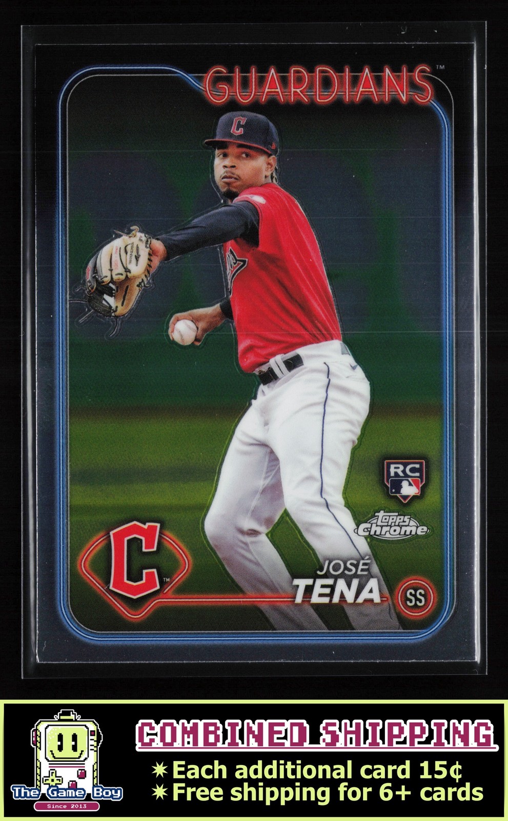2024 Topps Chrome #29 José Tena Cleveland Guardians RC