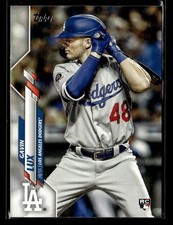 2020 Topps #292 Gavin Lux Factory Set Bonus: Rookie Image Variation card. rookie card picture