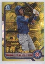 2022 Bowman Chrome Draft Sapphire Edition Yellow 92/99 Alexis Hernandez 9hx