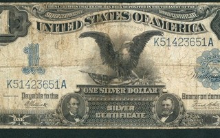 $1 1899 (( BLACK EAGLE )) Silver Certificate PAPER CURRENCY AUCTIONS