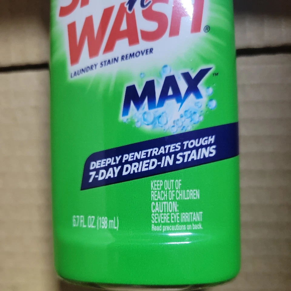 (2) Top exfoliante removedor de manchas Spray n Wash Max 6,7 oz fácil de aplicar nuevo Foto 4 de 4