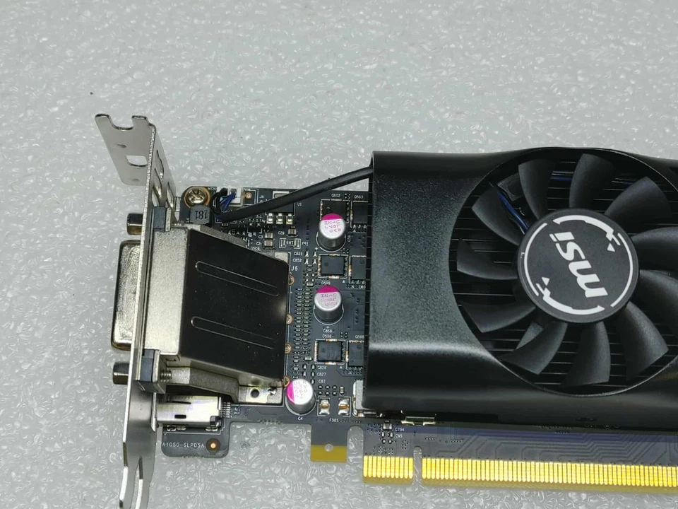 MSI GeForce GTX 1050 Ti 4GT LP GDDR5 Graphics Card Low Profile Working Tested - Image 2 of 4